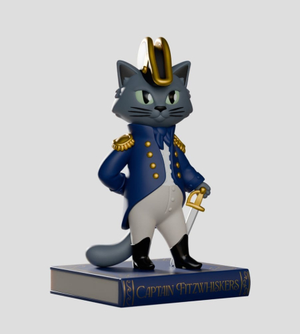 PRECOMENZI - Regency Cats Mini Figures S1 9 cm Blind Box Display (6)