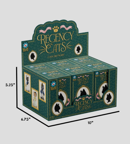 Regency Cats Mini Figures S1 9 cm Blind Box Display (6) [11]
