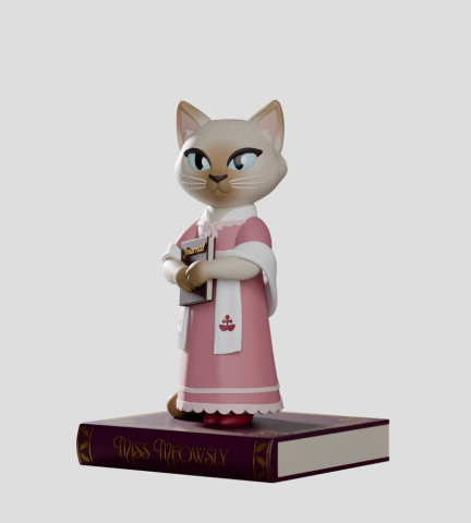 Regency Cats Mini Figures S1 9 cm Blind Box Display (6) [5]