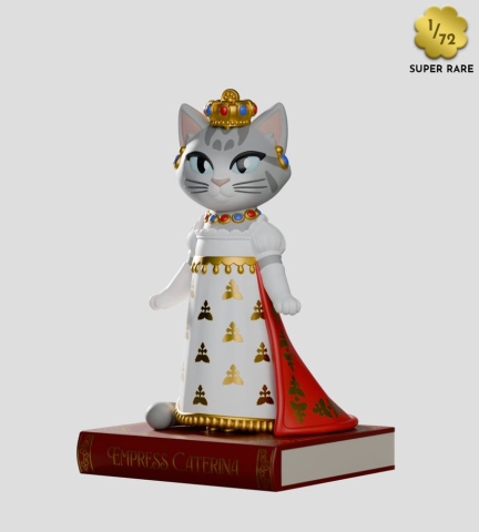 Regency Cats Mini Figures S1 9 cm Blind Box Display (6) [7]