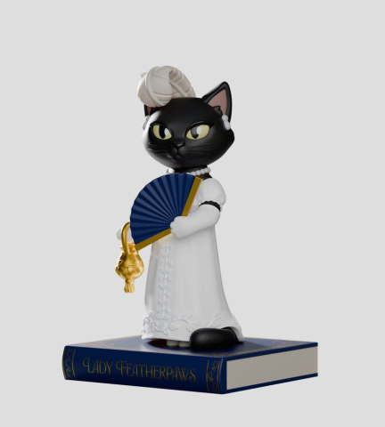 Regency Cats Mini Figures S1 9 cm Blind Box Display (6) [1]