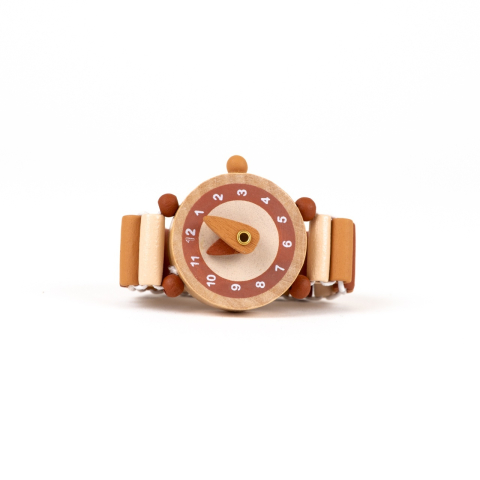 Ceas de mana din lemn Emma, Egmont Toys [3]