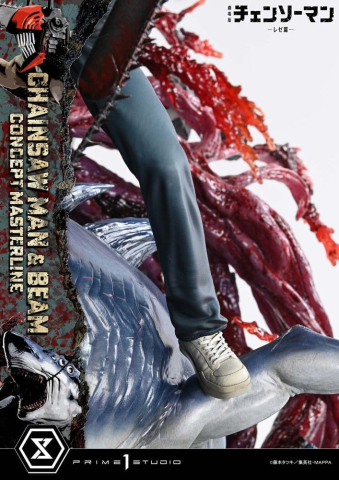 Chainsaw Man Concept Masterline Series Statue 1/6 Chainsaw Man & Beam 73 cm [22]
