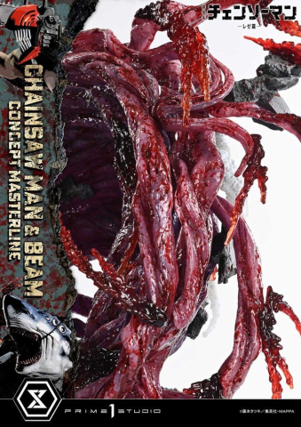 Chainsaw Man Concept Masterline Series Statue 1/6 Chainsaw Man & Beam Bonus Version 73 cm [24]