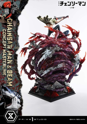 Chainsaw Man Concept Masterline Series Statue 1/6 Chainsaw Man & Beam Bonus Version 73 cm [12]