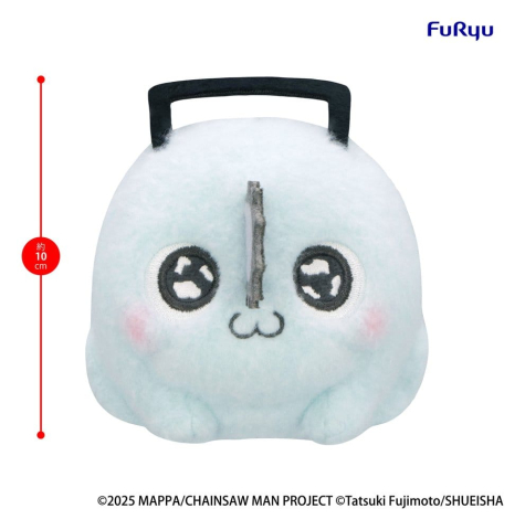 Chainsaw Man - The Movie: Reze Arc Milky Boa Mini Plush Toy -Pochita- C 10 cm [1]