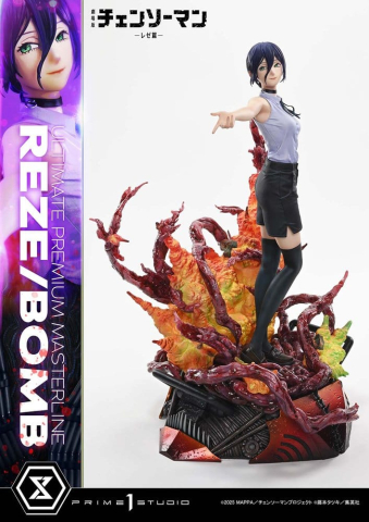 Chainsaw Man Ultimate Premium Masterline Series Statue 1/4 The Movie: Reze Arc REZE/BOMB 56 cm [24]