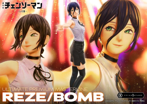 PRECOMENZI - Chainsaw Man Ultimate Premium Masterline Series Statue 1/4 The Movie: Reze Arc REZE/BOMB 56 cm