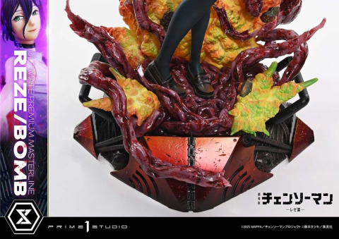 Chainsaw Man Ultimate Premium Masterline Series Statue 1/4 The Movie: Reze Arc REZE/BOMB 56 cm [13]