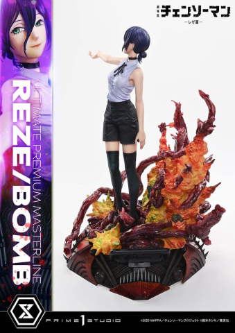 Chainsaw Man Ultimate Premium Masterline Series Statue 1/4 The Movie: Reze Arc REZE/BOMB 56 cm [8]