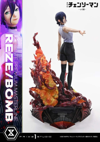 Chainsaw Man Ultimate Premium Masterline Series Statue 1/4 The Movie: Reze Arc REZE/BOMB 56 cm [7]