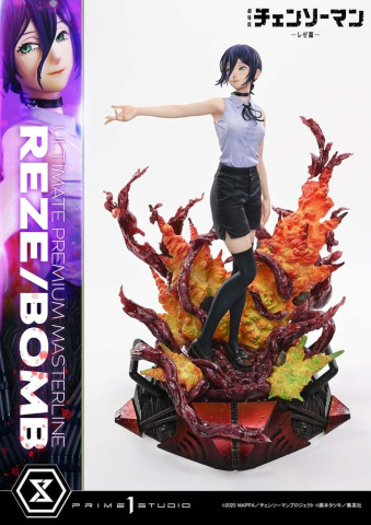 Chainsaw Man Ultimate Premium Masterline Series Statue 1/4 The Movie: Reze Arc REZE/BOMB DX Bonus Version 56 cm [8]