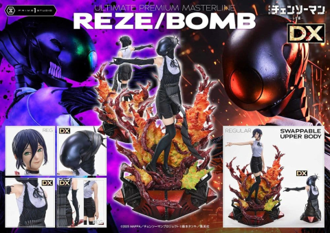 Chainsaw Man Ultimate Premium Masterline Series Statue 1/4 The Movie: Reze Arc REZE/BOMB DX Bonus Version 56 cm [2]
