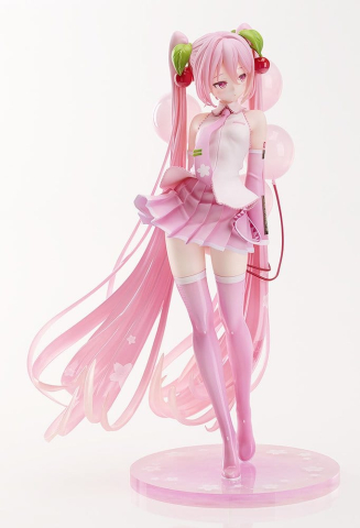 Character Vocal Series 01: Hatsune Miku G.S. Collection [SC] PVC Figure 1/7 Sakura Miku: GSC Illustration Contest Ver. 26 cm [2]