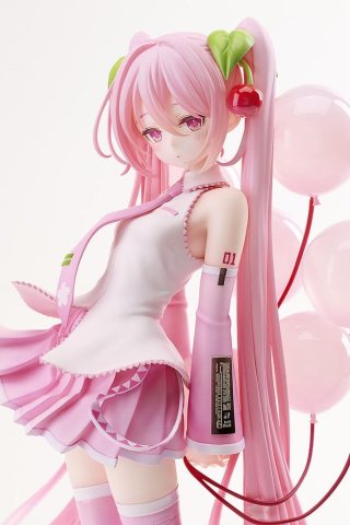 Character Vocal Series 01: Hatsune Miku G.S. Collection [SC] PVC Figure 1/7 Sakura Miku: GSC Illustration Contest Ver. 26 cm [1]