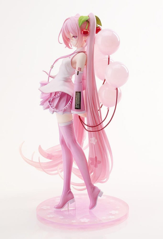 Character Vocal Series 01: Hatsune Miku G.S. Collection [SC] PVC Figure 1/7 Sakura Miku: GSC Illustration Contest Ver. 26 cm [3]