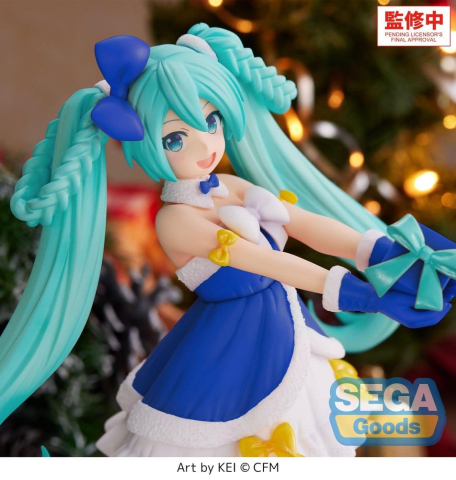 Character Vocal Series 01: Hatsune Miku High Premium PVC Figure Hatsune Miku Sapphire Christmas Ver. 21 cm [3]