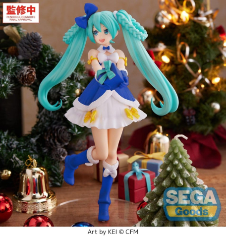 Character Vocal Series 01: Hatsune Miku High Premium PVC Figure Hatsune Miku Sapphire Christmas Ver. 21 cm [1]