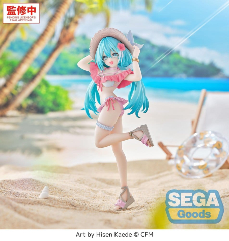 Character Vocal Series 01: Hatsune Miku Luminasta PVC Figure Conceptual Series Vol.1 Tropical Ver. 21 cm [1]