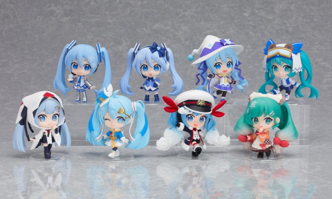 Collectibles - Character Vocal Series 01: Hatsune Miku Mini Figures Snow Miku All Stars Collection Vol. 1 8 cm Blind Box Assortment (8)