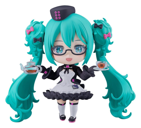 Character Vocal Series 01: Hatsune Miku Nendoroid Action Figure Hatsune Miku: Glasses x Café Ver. 10 cm [5]