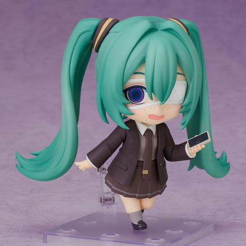Jucarii - Character Vocal Series 01: Hatsune Miku Nendoroid Action Figure Monitoring Ver. 10 cm