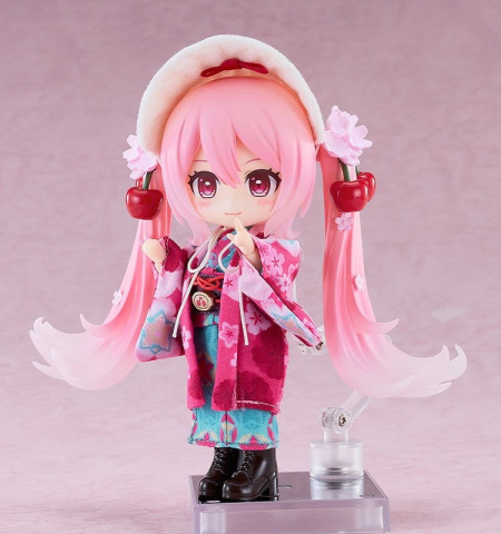 Character Vocal Series 01: Hatsune Miku Nendoroid Doll Sakura Miku: Hirohako 2025 Ver. (Hakodate) [1]