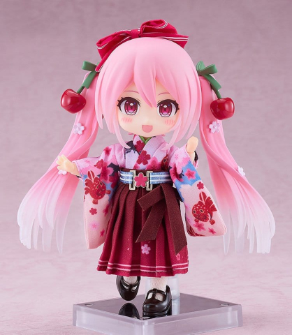 Jucarii - Character Vocal Series 01: Hatsune Miku Nendoroid Doll Sakura Miku: Hirohako 2025 Ver. (Hirosaki)
