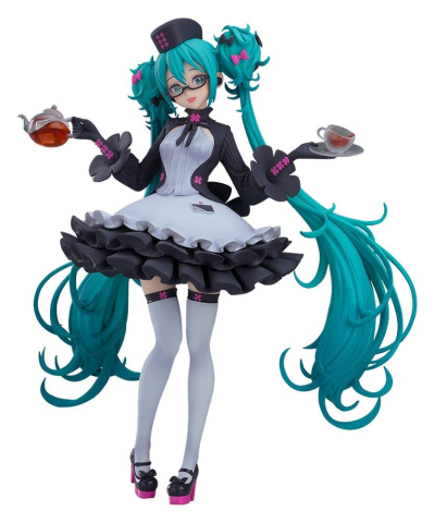 Character Vocal Series 01: Hatsune Miku Pop Up Parade Hatsune Miku: Glasses x Café Ver. 18 cm [3]