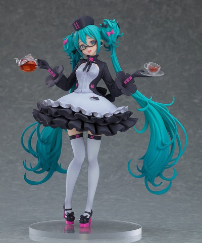 PRECOMENZI - Character Vocal Series 01: Hatsune Miku Pop Up Parade Hatsune Miku: Glasses x Café Ver. 18 cm