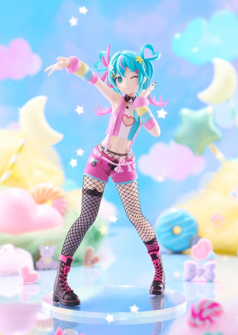 Character Vocal Series 01: Hatsune Miku Pop Up Parade PVC Figure DecoMiku (Lightness) L Size 23 cm [1]