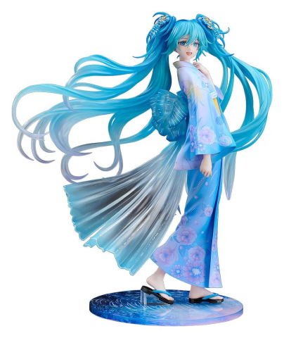 Character Vocal Series 01: Hatsune Miku PVC Figure 1/7 Music & Fire Works Ver. 23 cm [10]