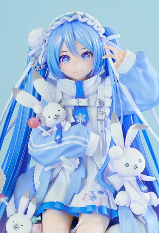 Character Vocal Series 01: Hatsune Miku PVC Statue 1/7 Snow Miku: Yukiiro Pop Ver. 24 cm [4]