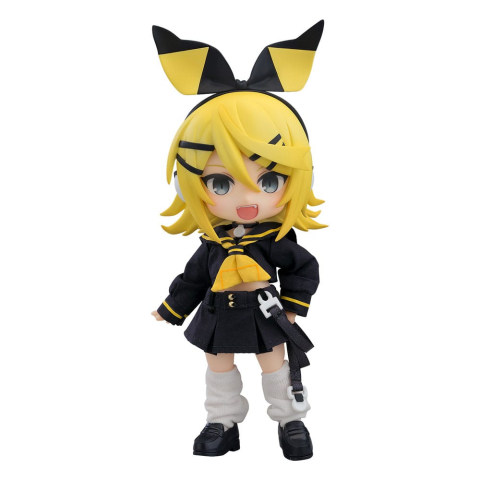 PRECOMENZI - Character Vocal Series 02 Nendoroid Doll Action Figure Kagamine Rin Bring it on Ver. 14 cm