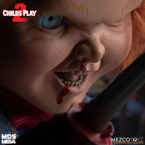 PRECOMENZI - Child's Play 2 Designer Series Talking Menacing Chucky 38 cm