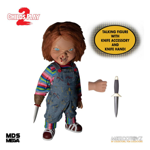 Child's Play 2 Designer Series Talking Menacing Chucky 38 cm [12]
