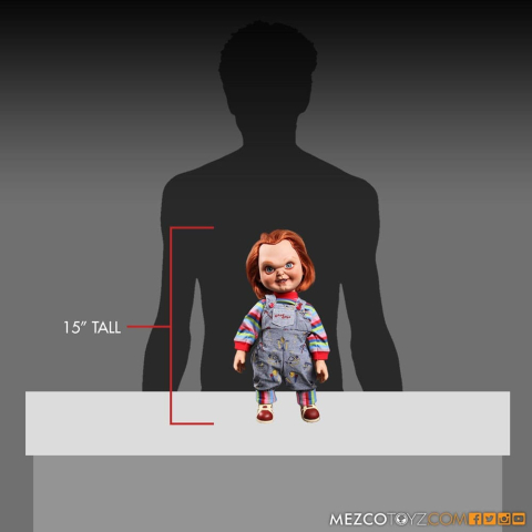Child's Play Talking Sneering Chucky 38 cm [10]