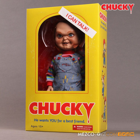 Child's Play Talking Sneering Chucky 38 cm [9]