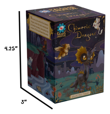Collectibles - Chimeric Dragons Mini Figures S1 8 cm Blind Box Display (6)
