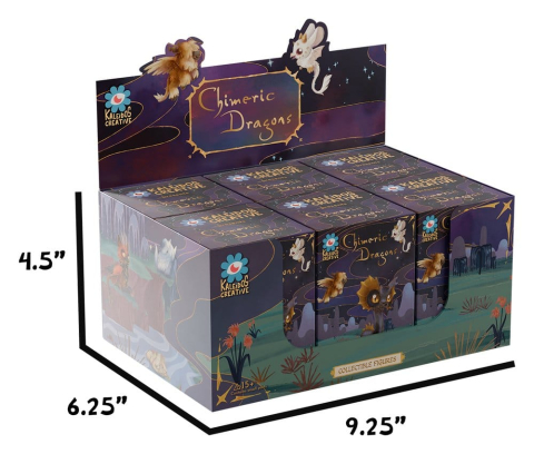Chimeric Dragons Mini Figures S1 8 cm Blind Box Display (6) [1]