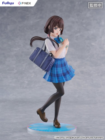 Chitose Is in the Ramune Bottle F:NEX PVC Figure 1/7 Yua Uchida 23 cm [2]