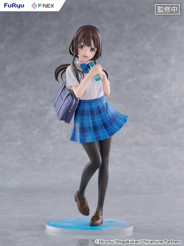 Chitose Is in the Ramune Bottle F:NEX PVC Figure 1/7 Yua Uchida 23 cm [1]