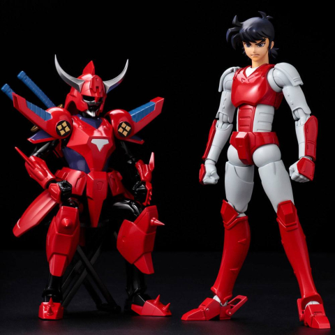 Chou-Dan-Kadou Yoroiden-Samurai Troopers Action Figure Rekka no Ryo 16 cm [5]