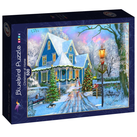 Puzzle - Christmas at Home – Puzzle 500 piese