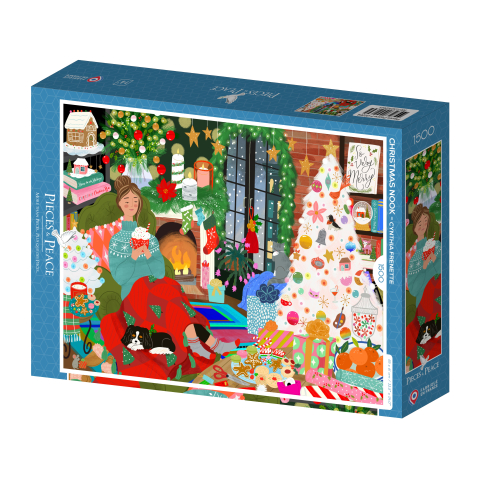 Puzzle 1500 piese - Christmas Nook – Puzzle 1500 piese