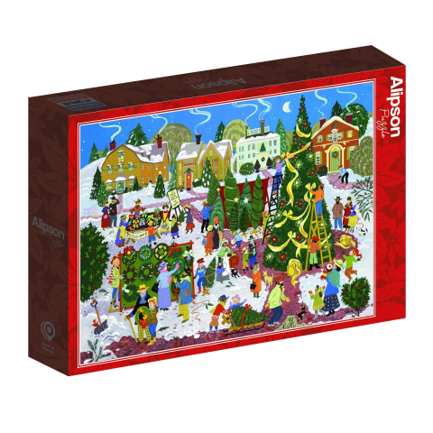 Puzzle 1000 piese - Christmas Tree Festival – Puzzle 1000 piese