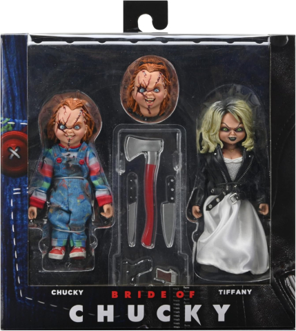 Figurine - Chucky & Tiffany Clothed Action Figure 2-Pack (14 cm)