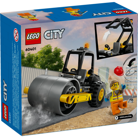 LEGO City Cilindru compactor de santier 60401 [2]