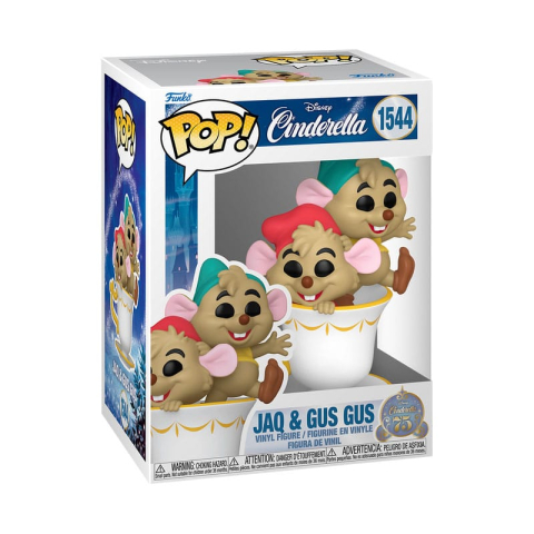 PRECOMENZI - Cinderella 75th Anniversary POP! Disney Vinyl Figure J&G in cup 9 cm
