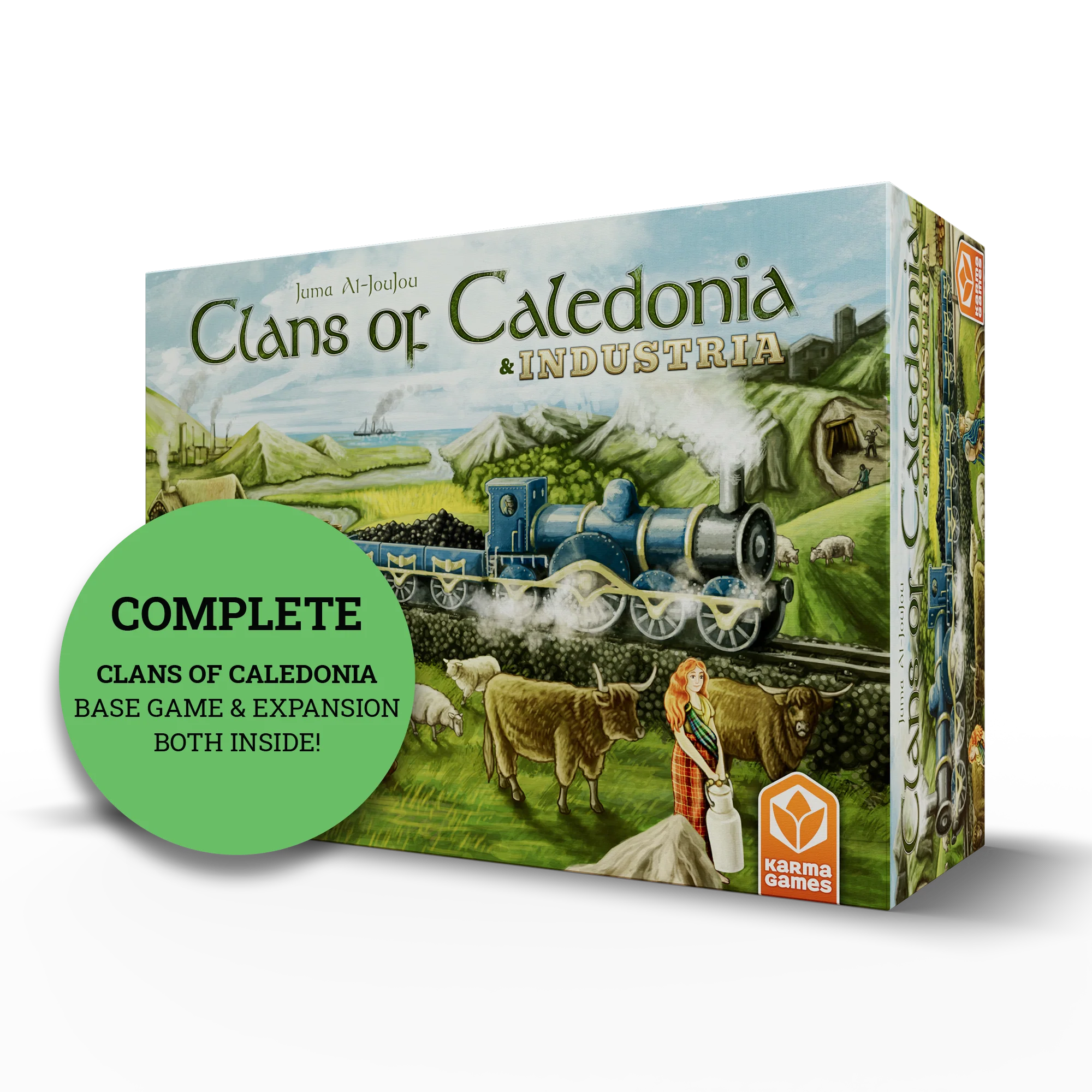Board Games - Clans of Caledonia Big Box + Industria Bundle - Joc de Societate Strategic